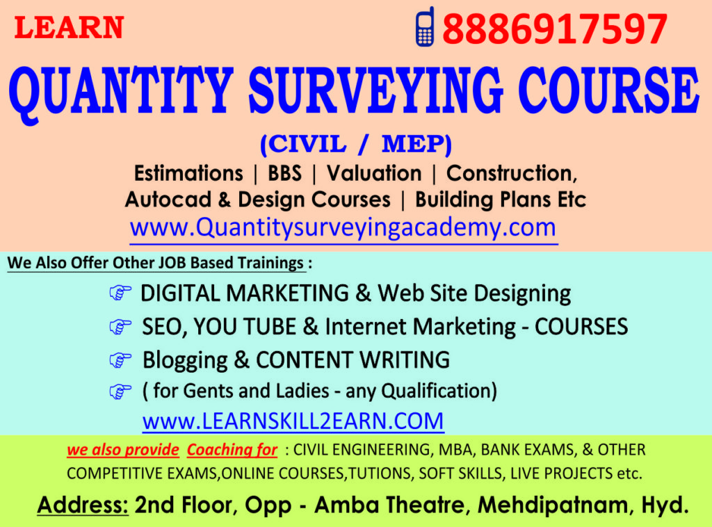 Quantity Surveyor Jobs Quantity Surveying Academy   Quantity Surveying Course 1024x758 